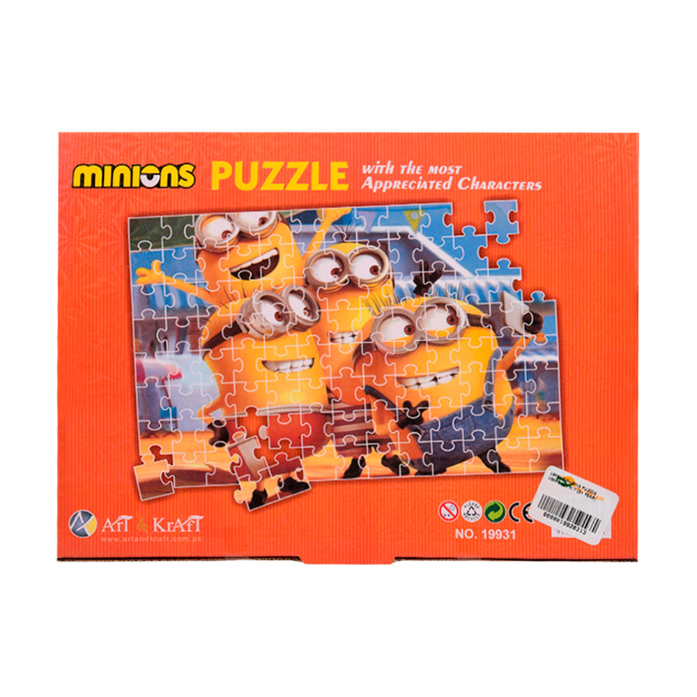 19931 MINIONS PUZZLE 104PC SET H.T (3+ YEAR)