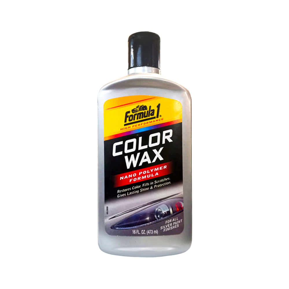 FORMULA 1 COLOR WAX SILVER RESTORE SCRATCHES SHINE 473 ML