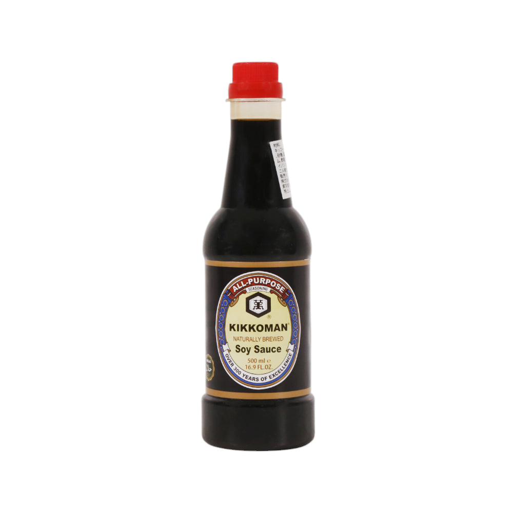 KIKKOMAN SOY SAUCE NATURALLY BREWED 500 ML
