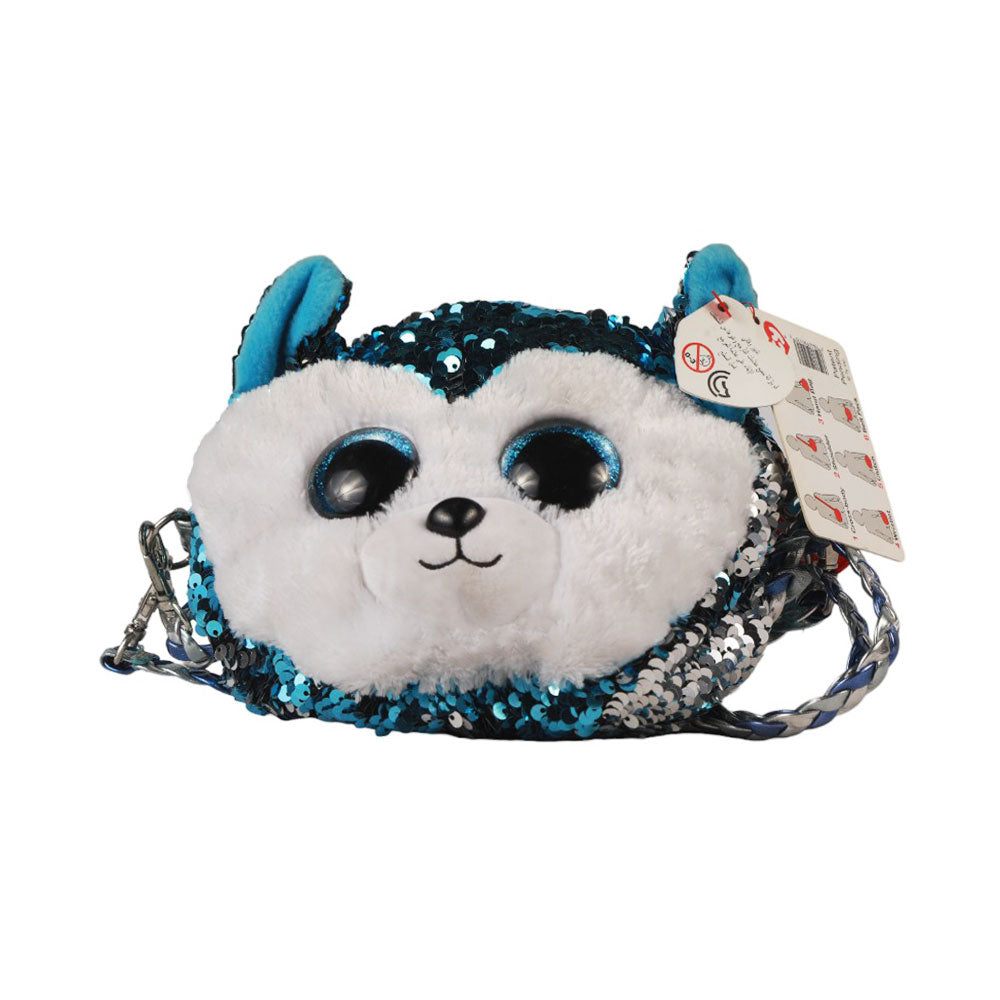 95125 TY MONEY BAG HUSKY FACE D