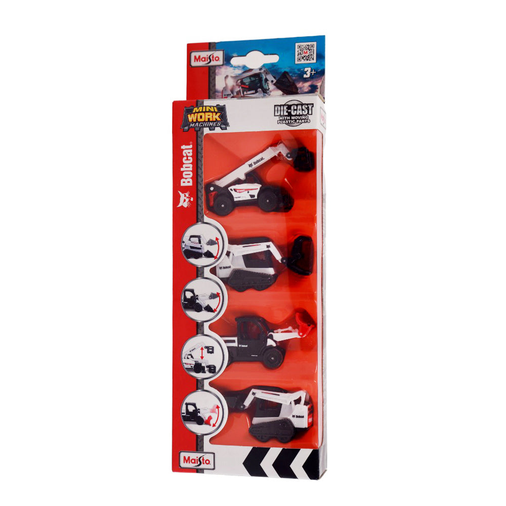 12435 MAISTO DIE CAST MINI WORK MACHINES 5PCS SET CAR