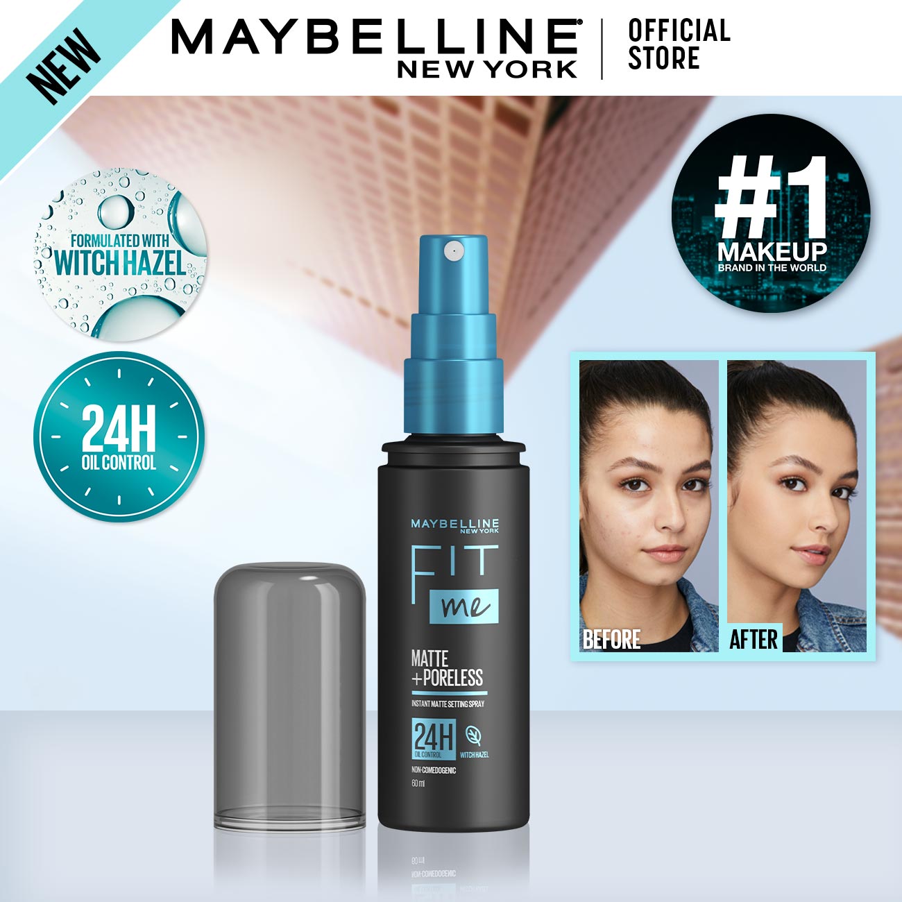 MAYBELLINE FIT ME MATTE SETTING SPRAY 60ML