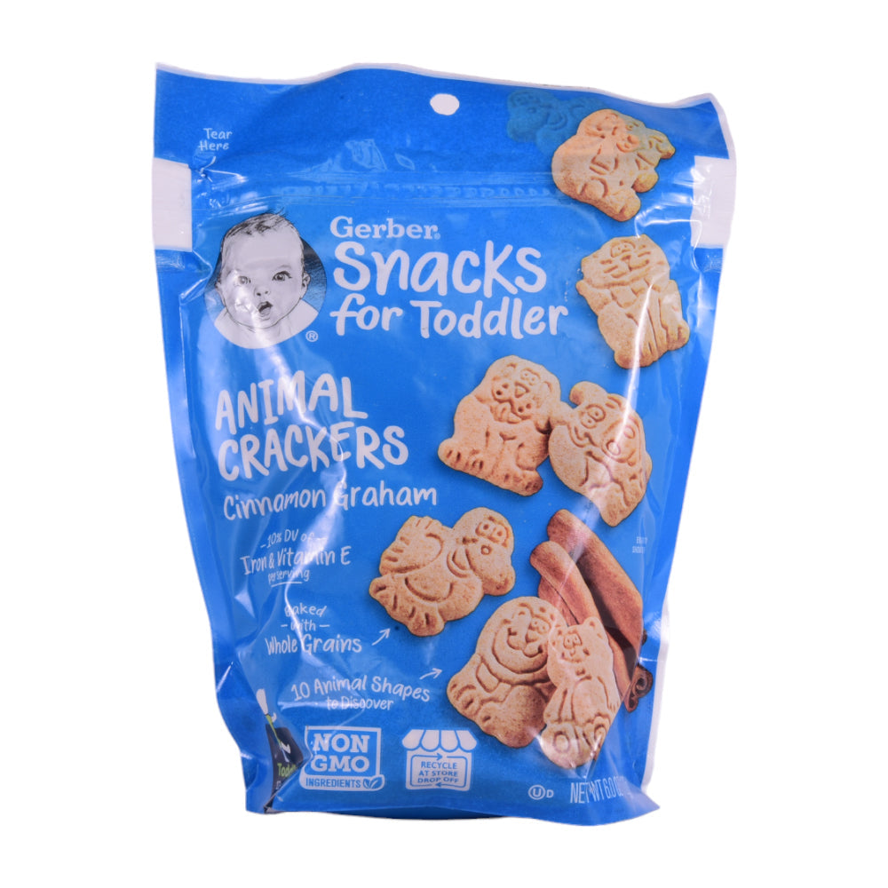 GERBER GRADUATES ANIMAL CRACKER CINNAMON 170 GM