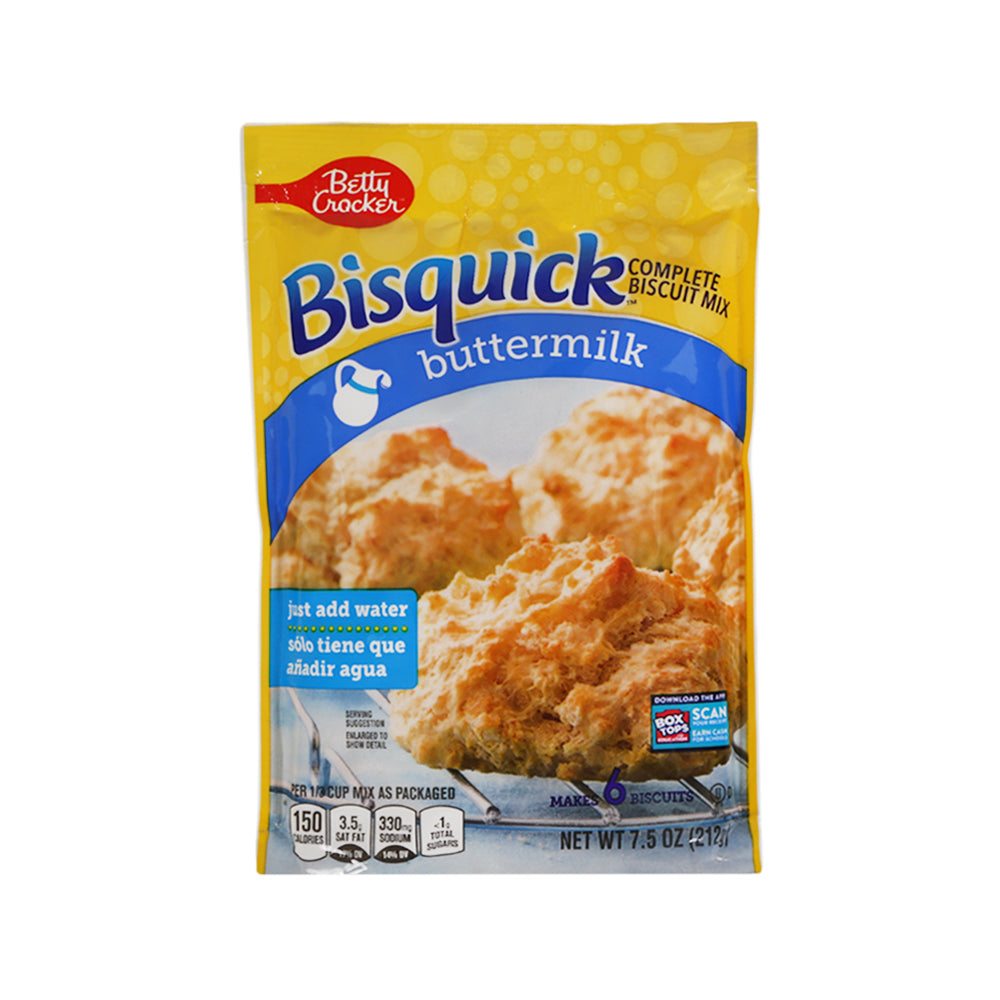 BETTY CROCKER BISQUICK BUTTER MILK POWDER 212 GM