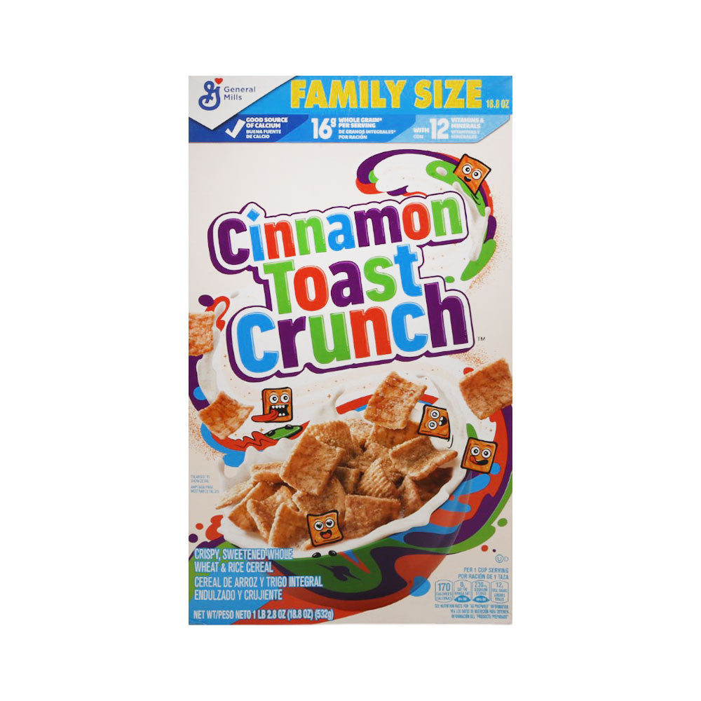 GENERAL MILLS CEREAL CINNAMON TOAST CRUNCH 532 GM