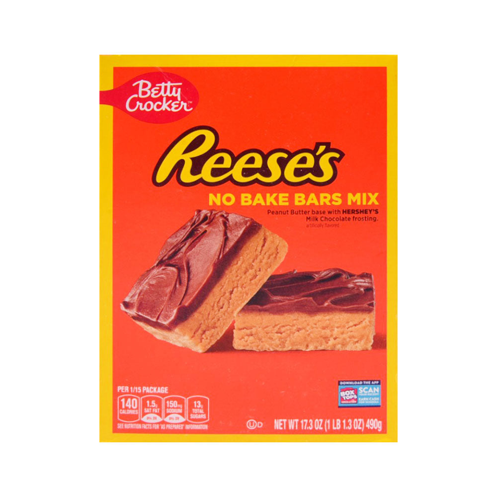 BETTY CROCKER REESES BAKE BAR MIX 490 GM
