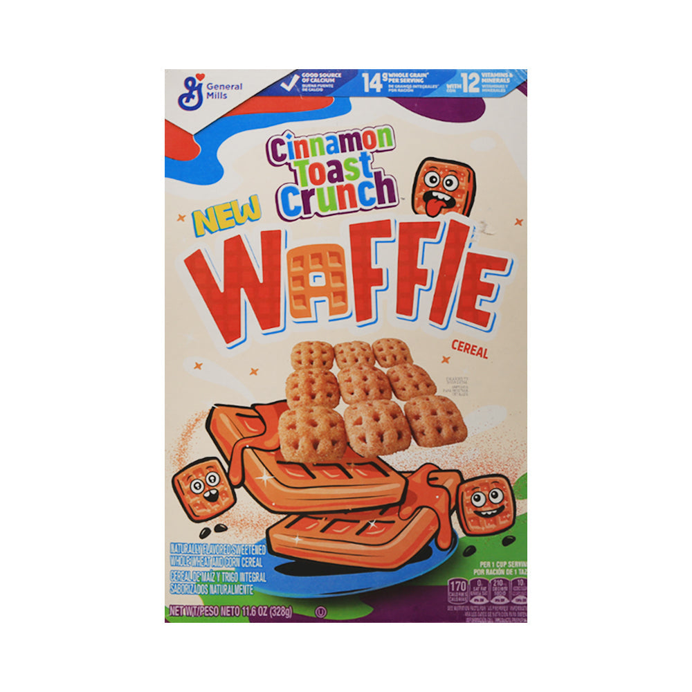 GENERAL MILLS CEREAL CINNAMON TOAST CRUNCH WAFFLE 328 GM