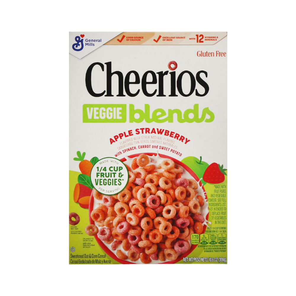 GENERAL MILLS CEREAL APPLE STRAWBERRY BLENDS 300 GM