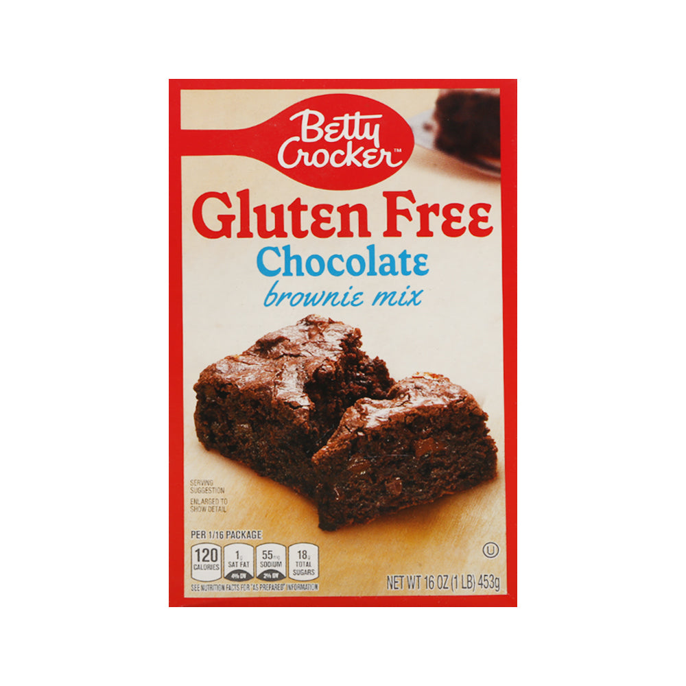 BETTY CROCKER CHOCOLATE BROWNIE MIX GLUTEN FREE 453G