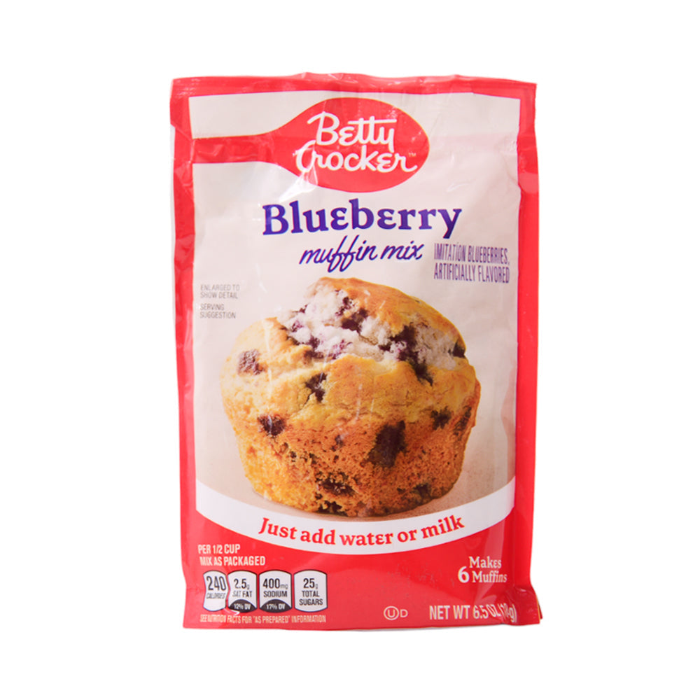 BETTY CROCKER MUFFIN BLUEBERRY MIX 184G