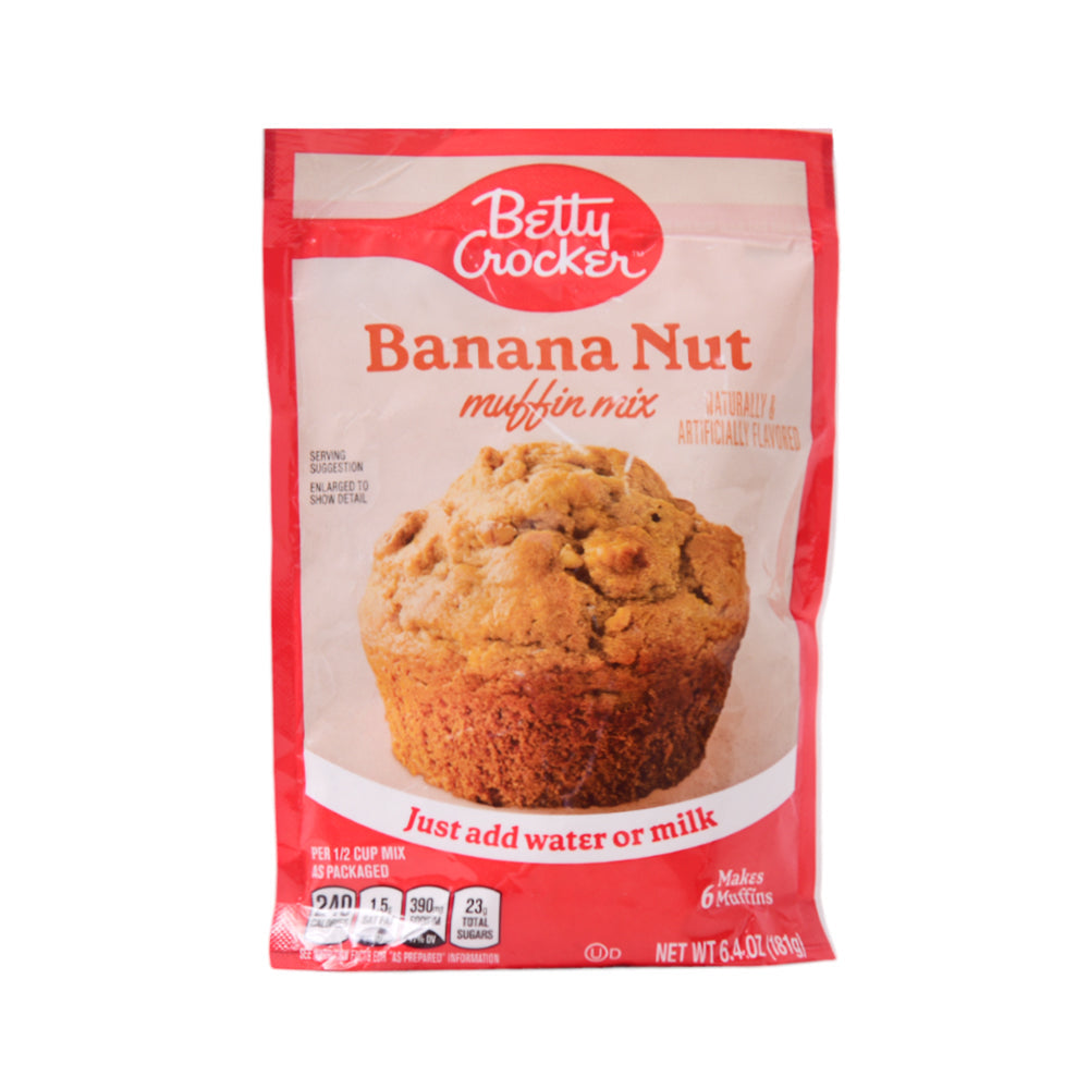 BETTY CROCKER MUFFIN BANANA NUT MIX 181G