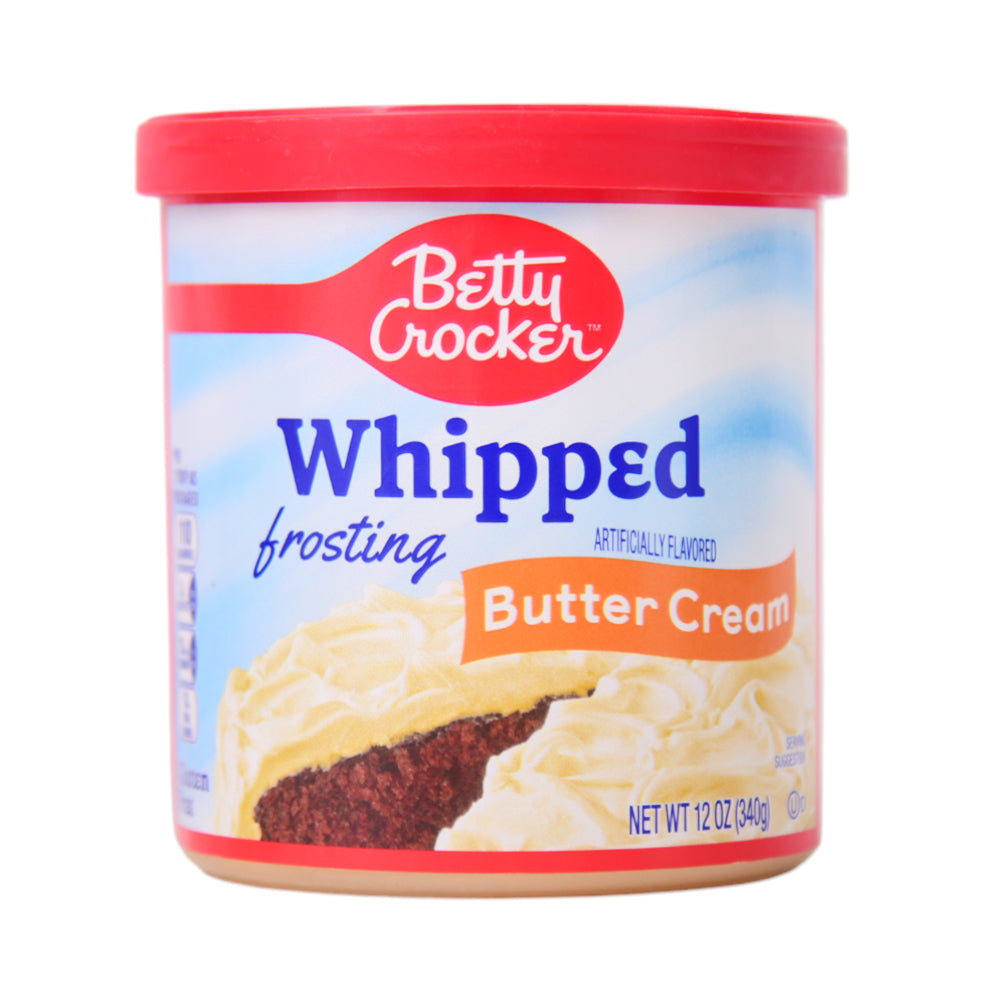 BETTY CROCKER WHIPPED FROSTING BUTTER CREAM 340G