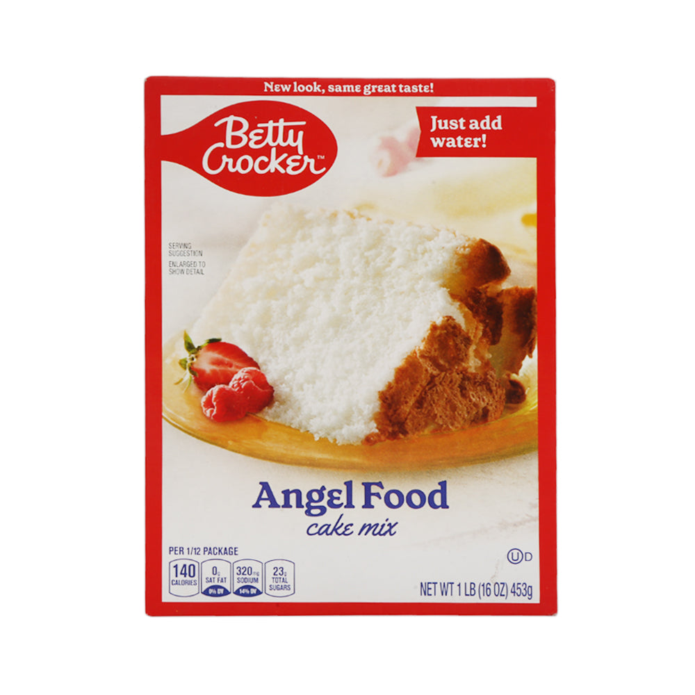 BETTY CROCKER ANGEL FOOD CAKE MIX 453G