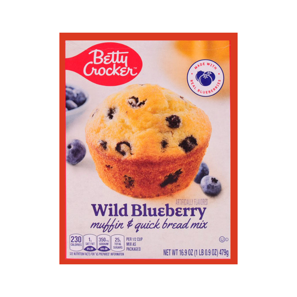 BETTY CROCKER WILD BLUEBERRY MUFFIN & BREAD MIX 479G