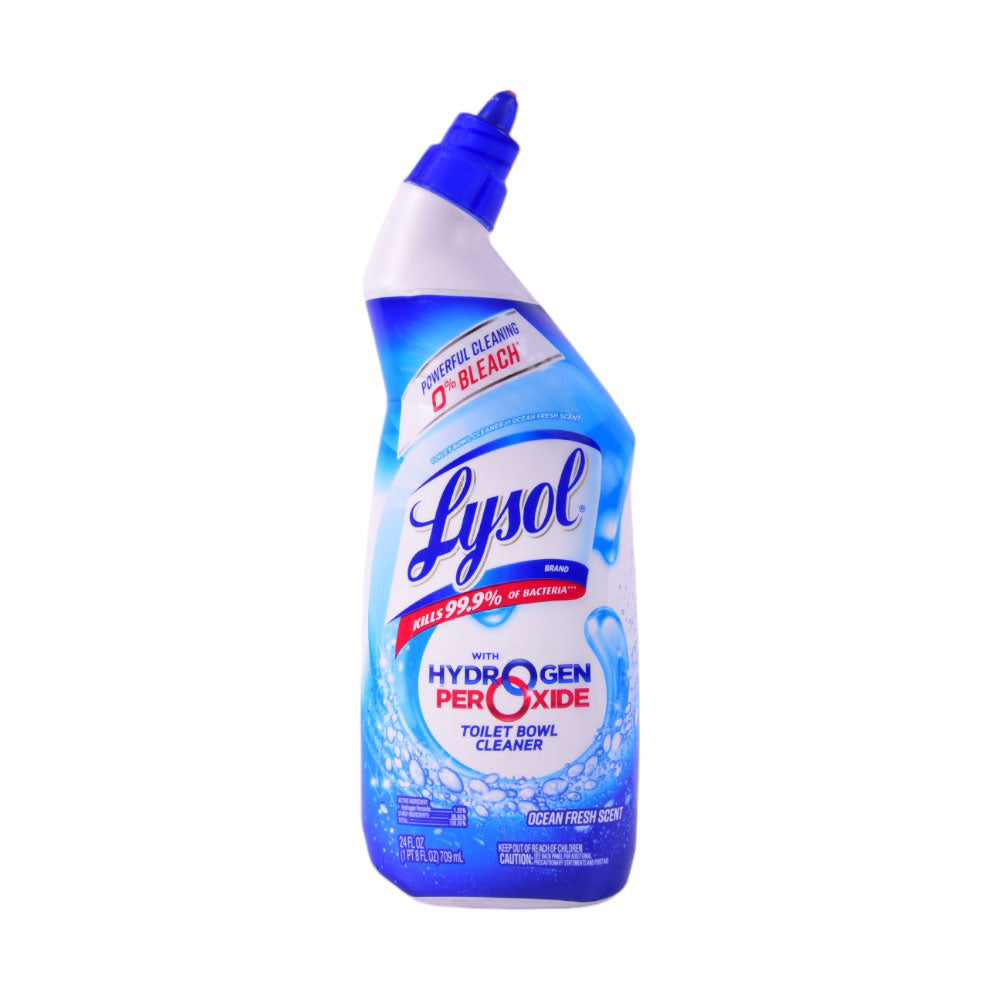 LYSOL TOILET CLEANER HYDROGEN PEROXIDE 709 ML