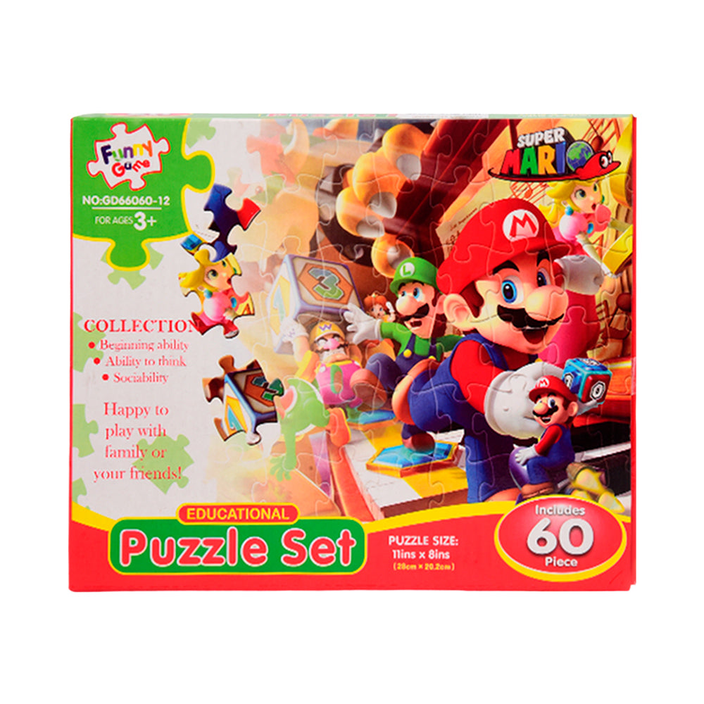 GD66060-12 SUPER MARIO PUZZLE 60PC A.I