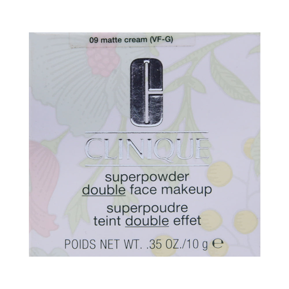 CLINIQUE DOUBLE FACE POWDER MA KE UP 09 10 GM