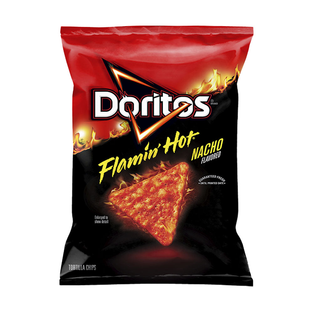DORITOS CHIPS FLAMING HOT NACHO 92.1 GM