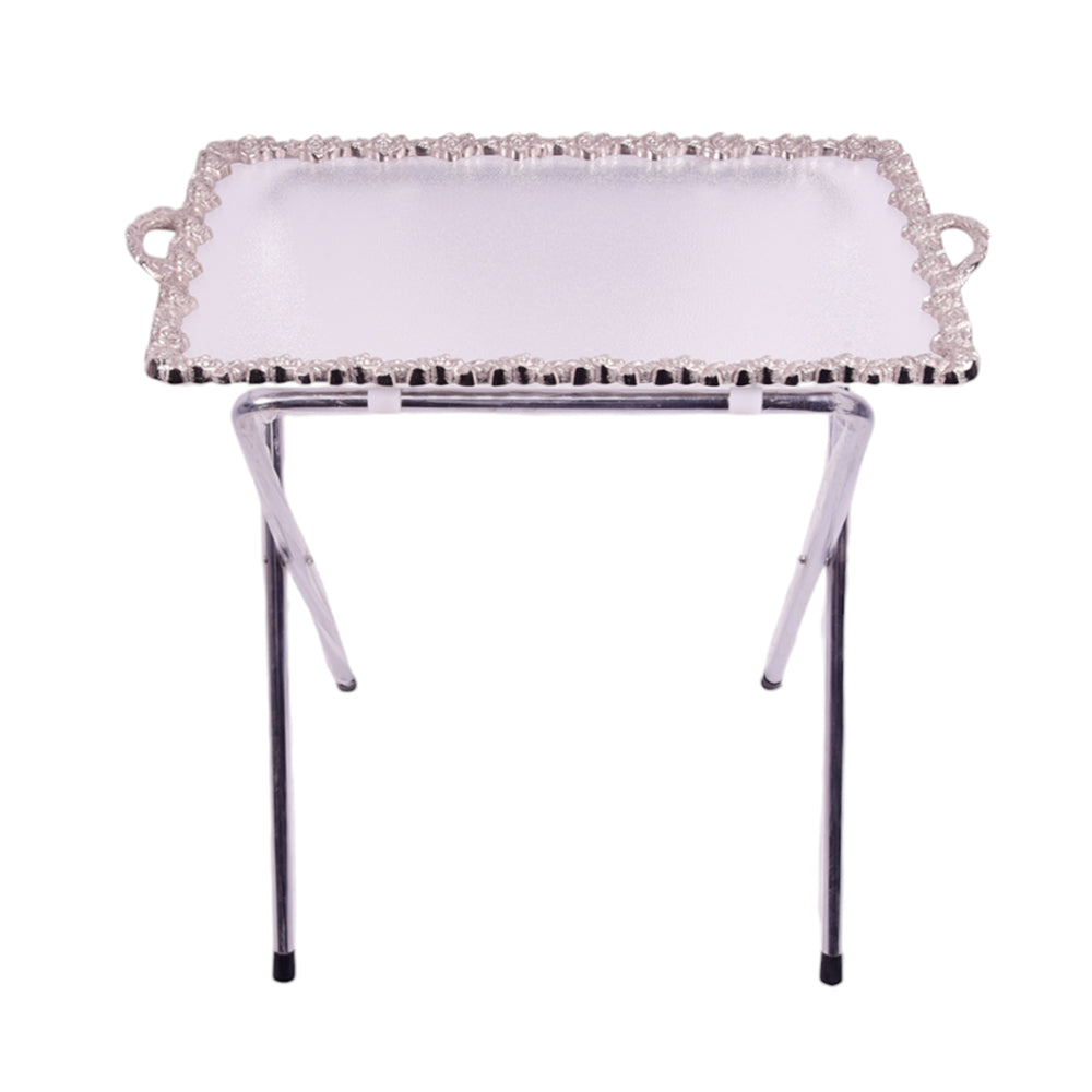 FRAME TEA TRAY SILVER LARGE 2024