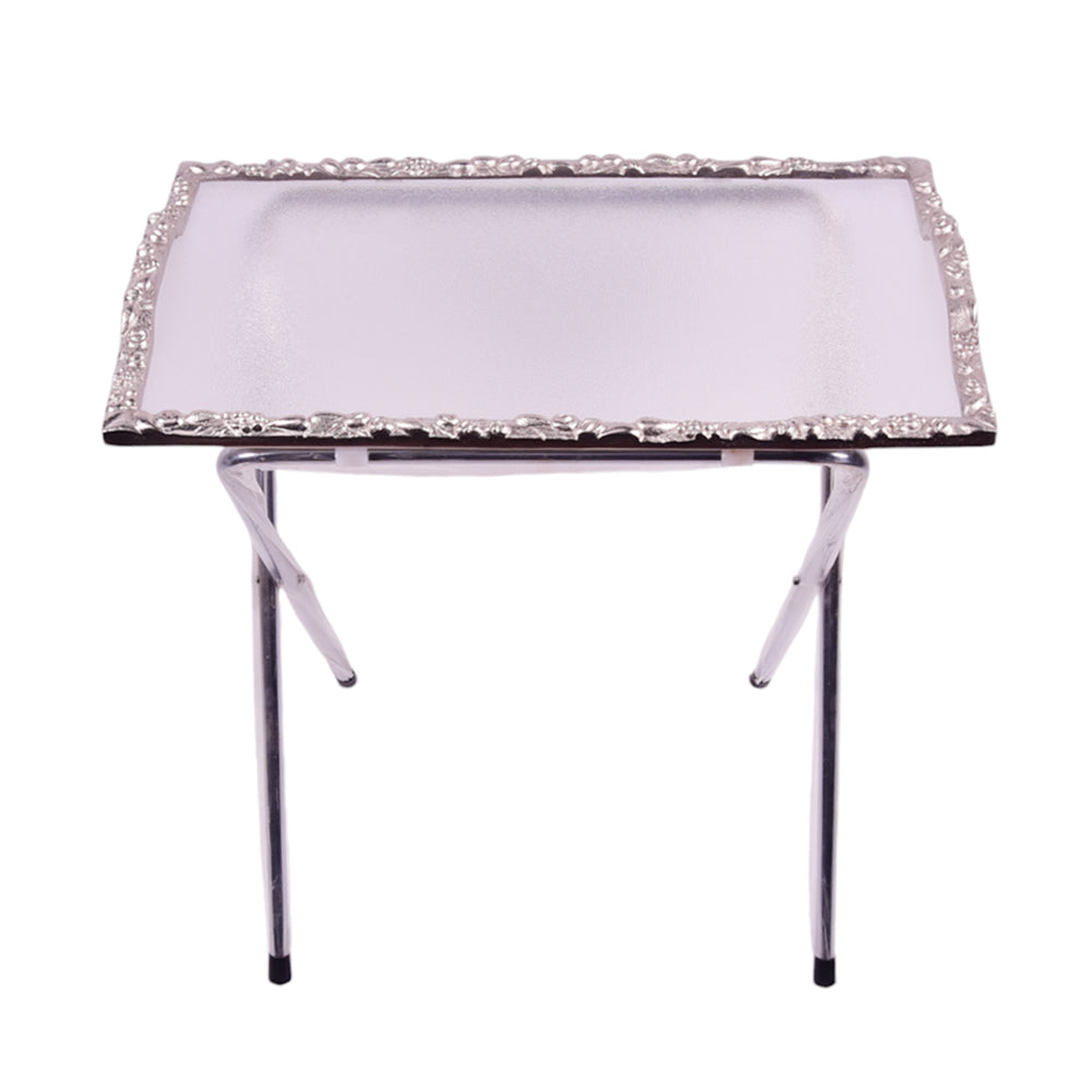 FRAME TEA TRAY SILVER LARGE 2027