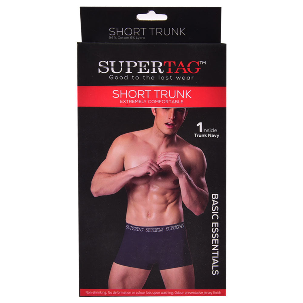 SUPER JERSEY BOXER NAVY XLARGE P1