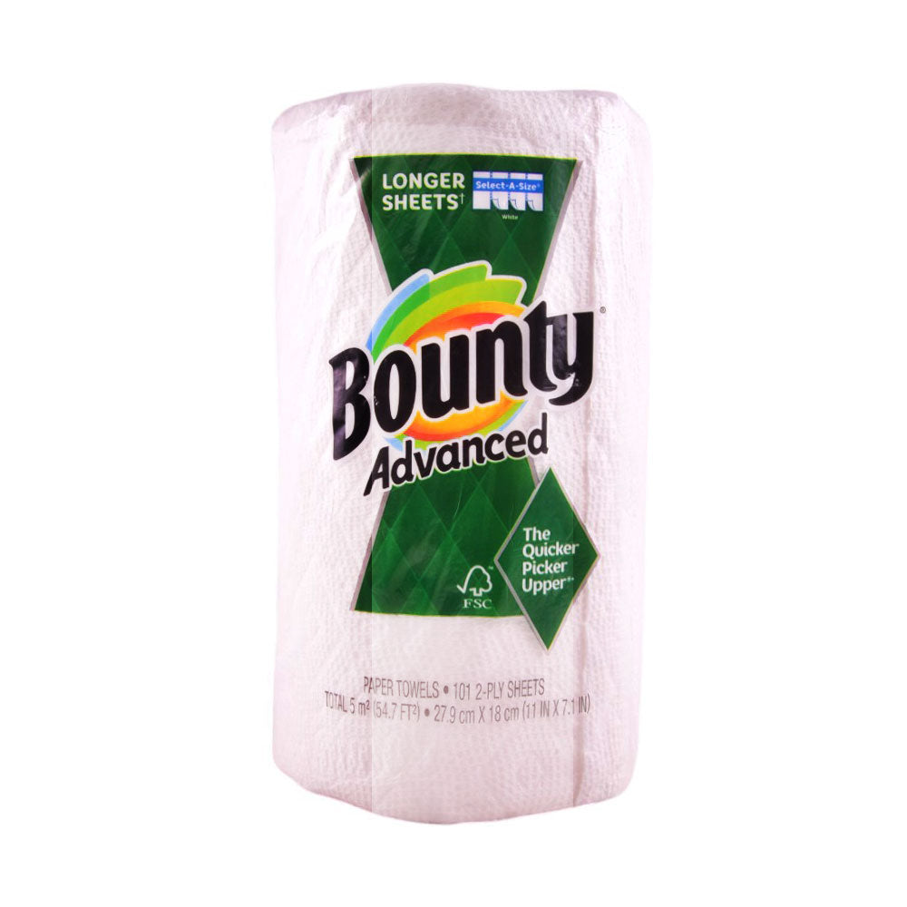 BOUNTY TOWEL PAPER ADVANCED 101 2-PLY SHEETS