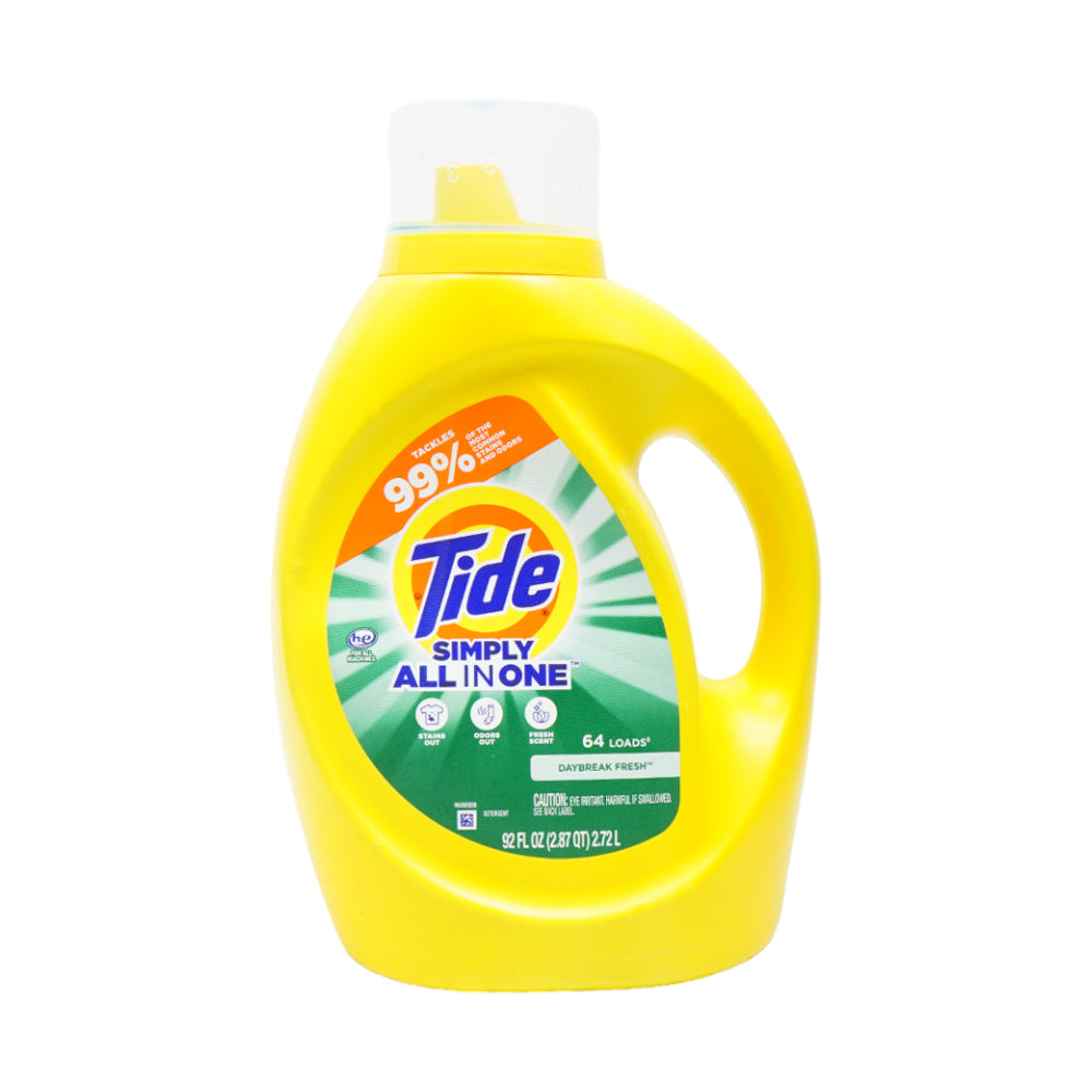 TIDE WASHING LIQUID DAYBREAK FRESH 2.72 LTR