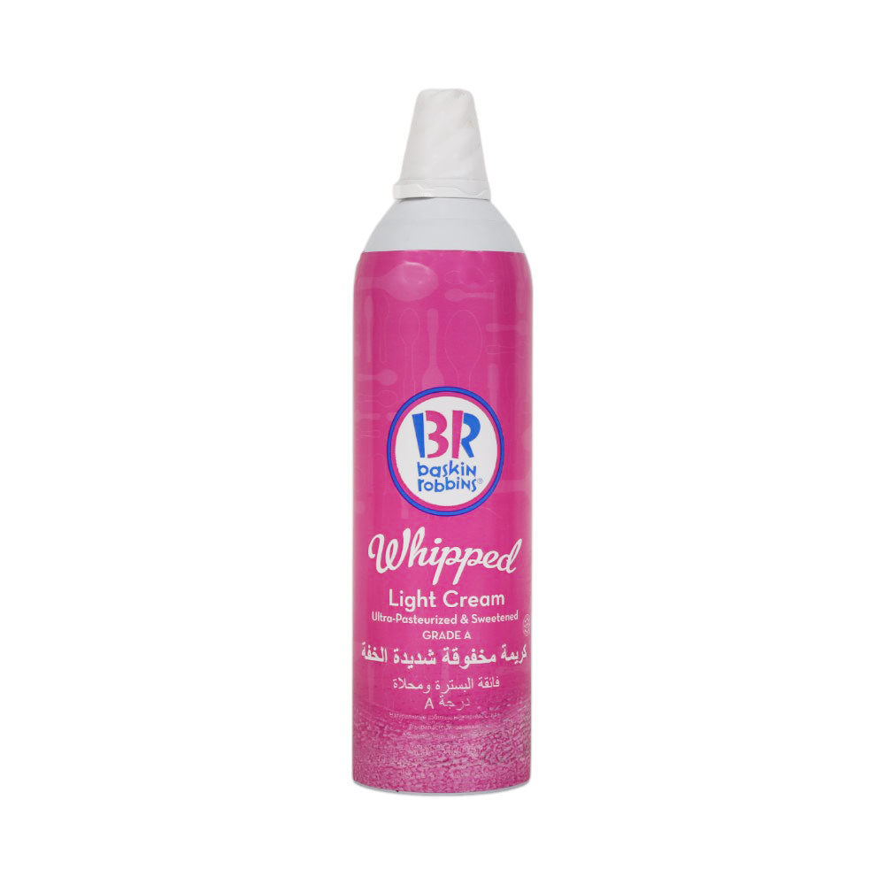 BASKIN ROBBINS WHIPPED LIGHT CREAM 425GM