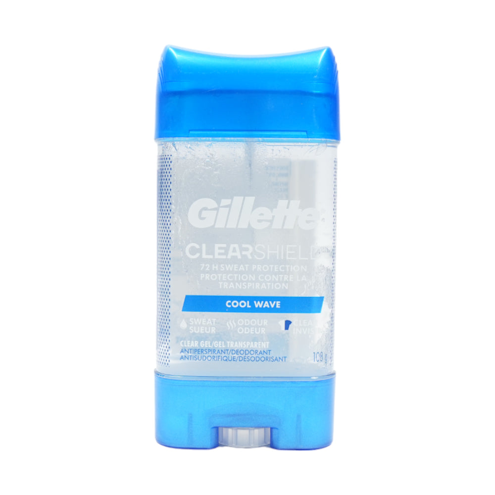 GILLETTE DEO STICK CLEAR SHEILD COOL WAVE 108 GM