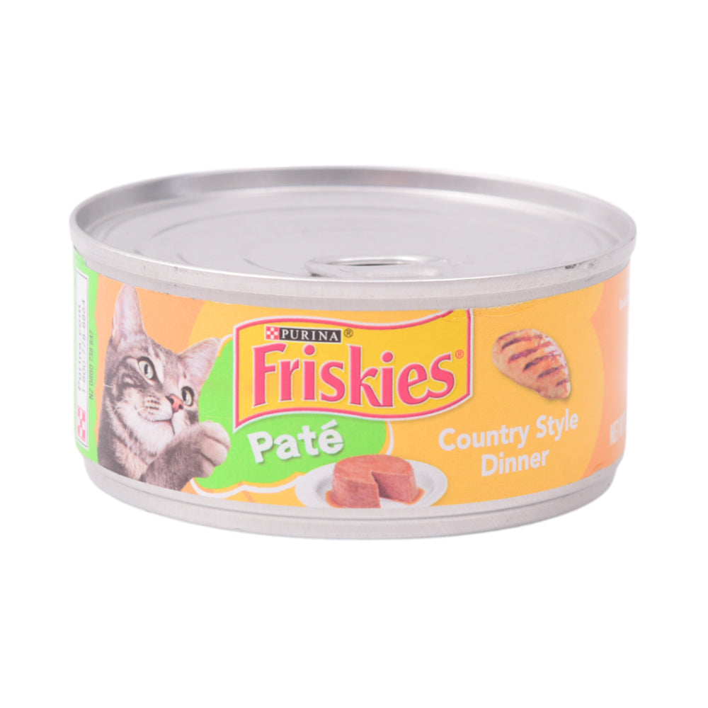 PURINA FRISKIES CAT FOOD COUNTRY STYLE DINNER 156 GM