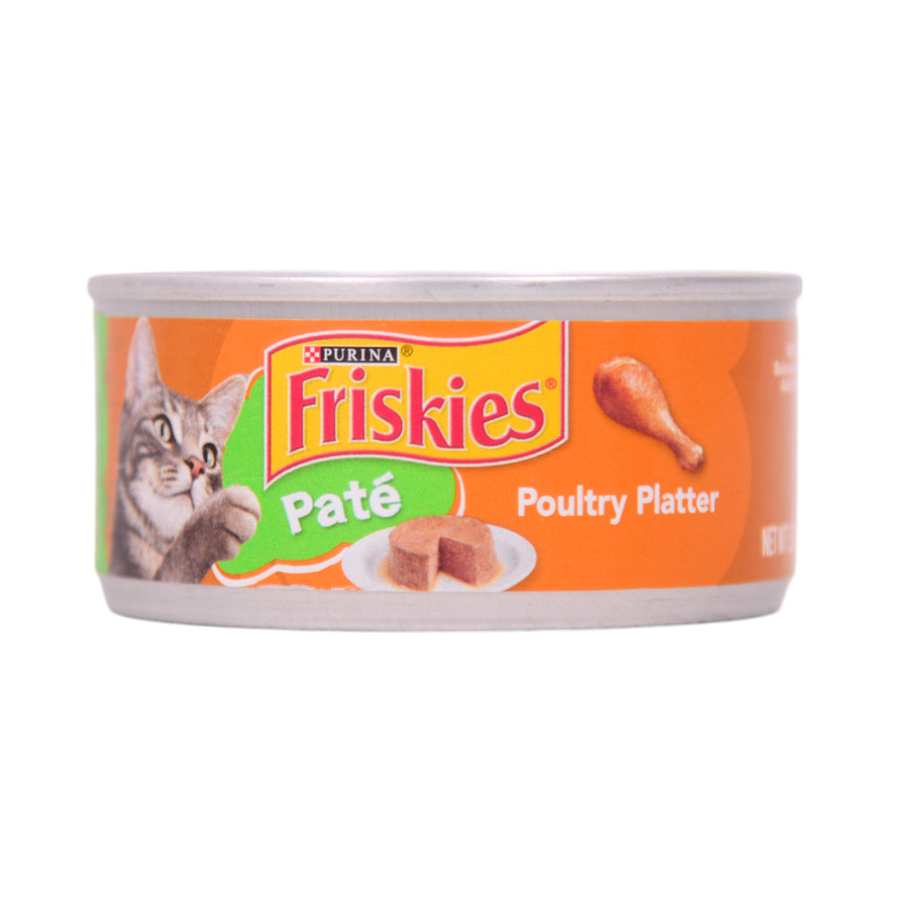 PURINA FRISKIES CAT FOOD POULTRY PLATTER 156 GM