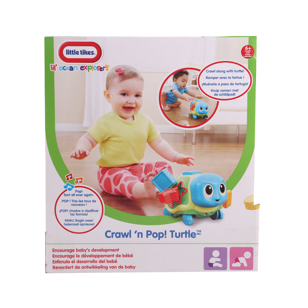 638497 Little Tikes Crawl Pop Turtle Basic