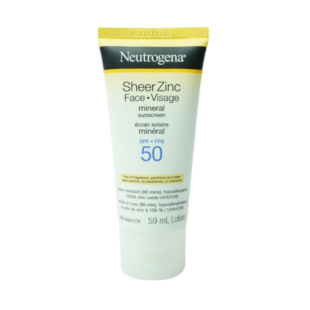 NEUTROGENA SHEER ZINC SPF50 59ML