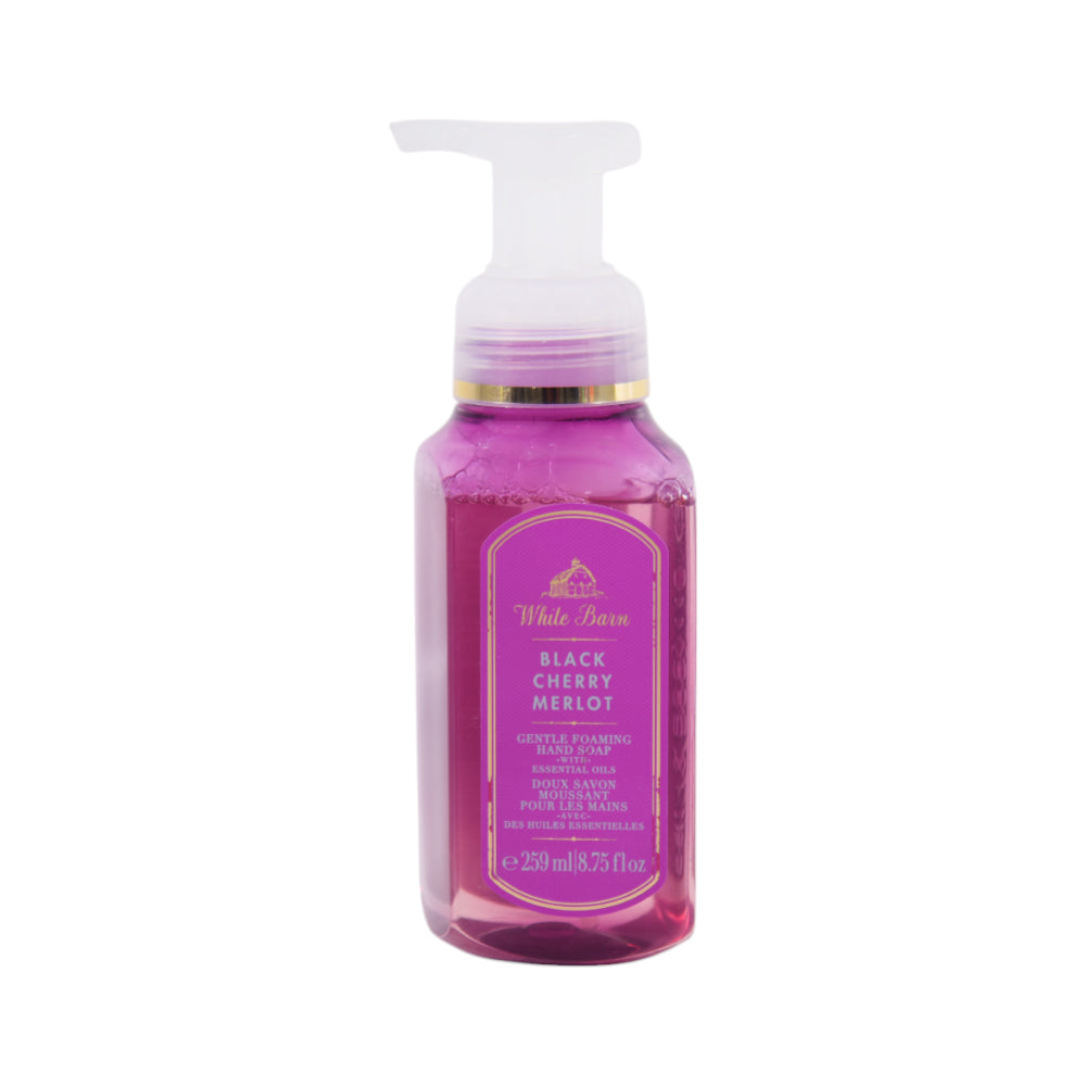 BBW BLACK CHERRY MERLOT HAND WASHES - GENTLE FOAMING 259 ML