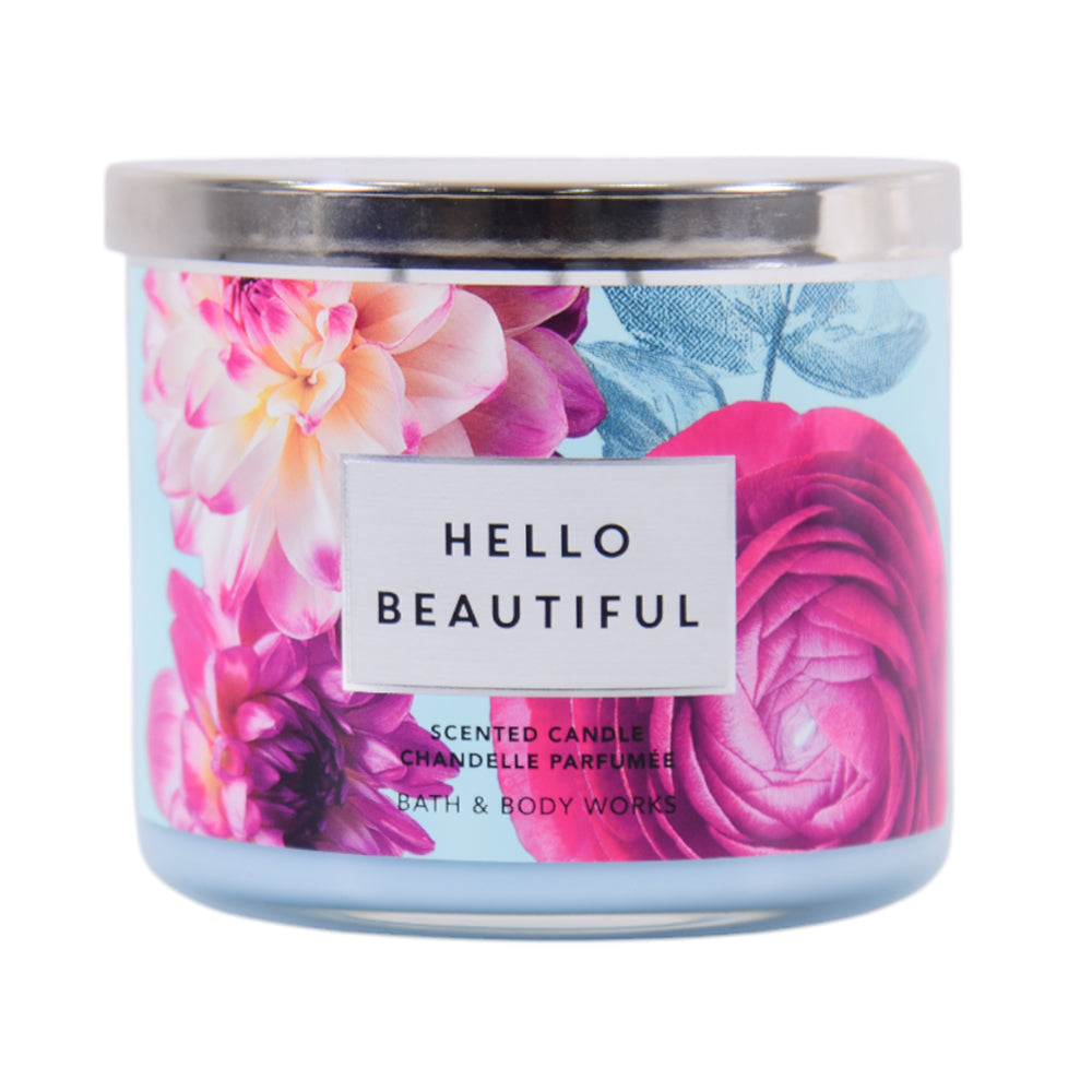 BBW HELLO BEAUTIFULL SCENTED CANDLE