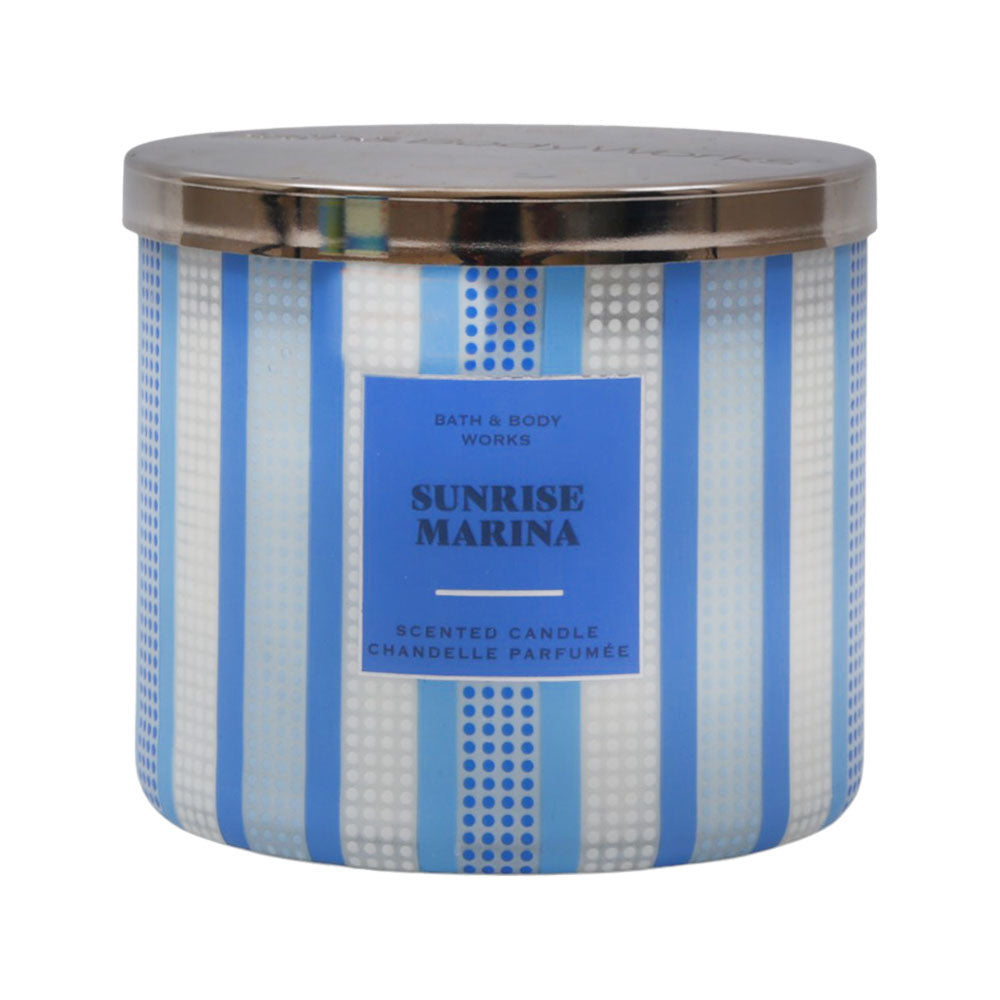 BBW CANDLE 3 WICK SUNRISE MARINA 411 G