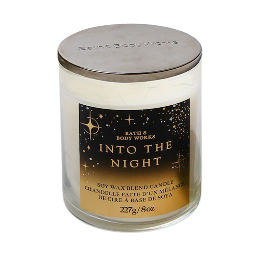 BBW SINGLE WICK CANDLE INTO THE NIGHT 227G
