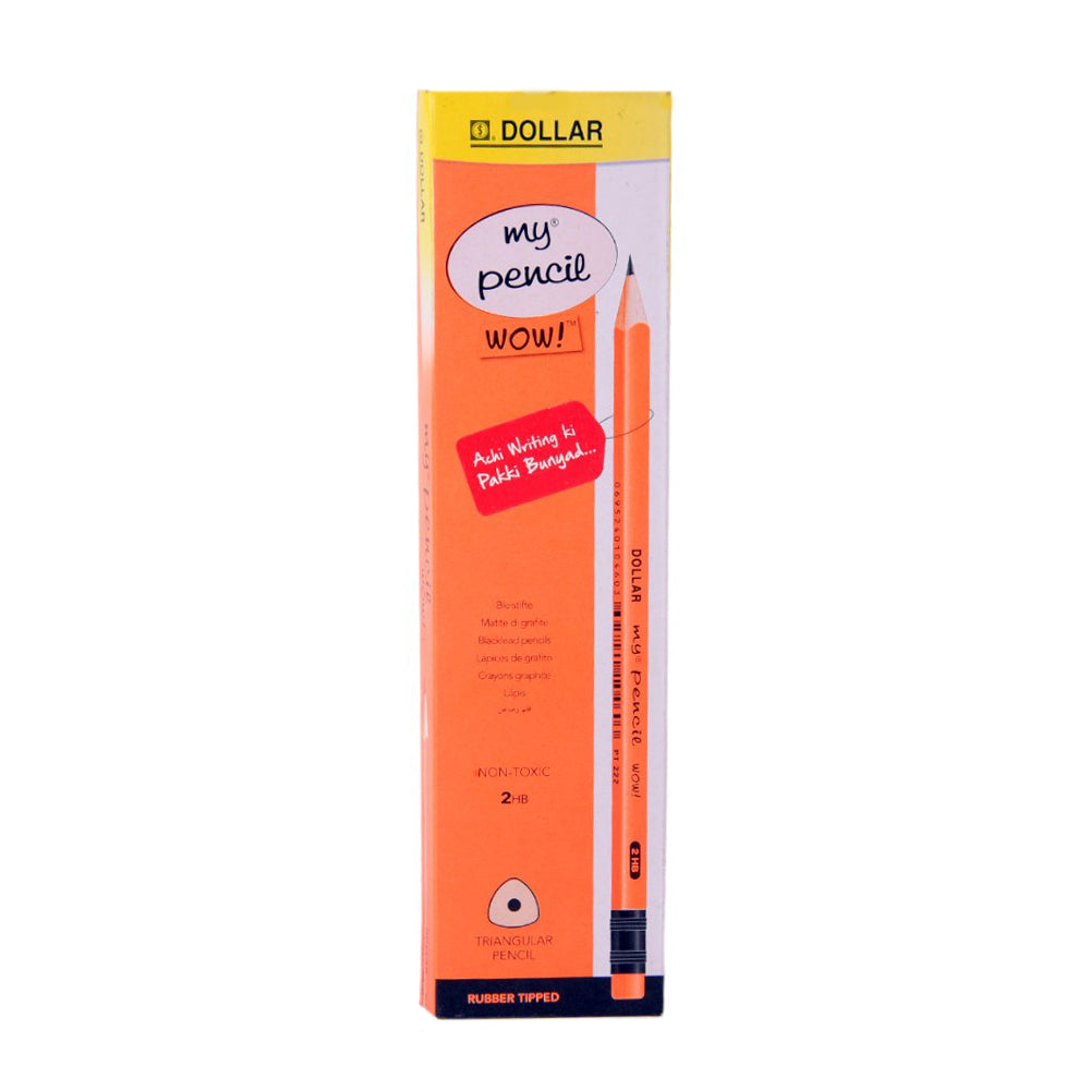 PT-222 DOLLAR MY PENCIL 2HB 12PC PACK A.M