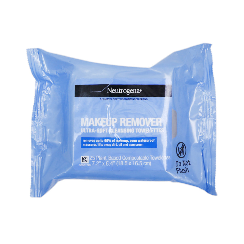 NEUTROGENA MAKE UP REMOVER CLEANSING WIPES PC