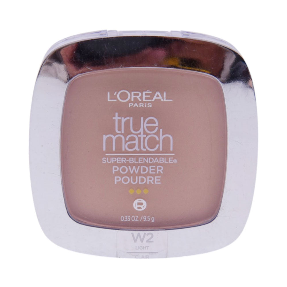 LOREAL TRUE MATCH POWDER POUDRE W2 LIGHT CLAIR 9.5G