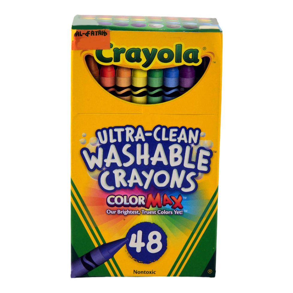 CRY 48 WASHABLE CRAYONS