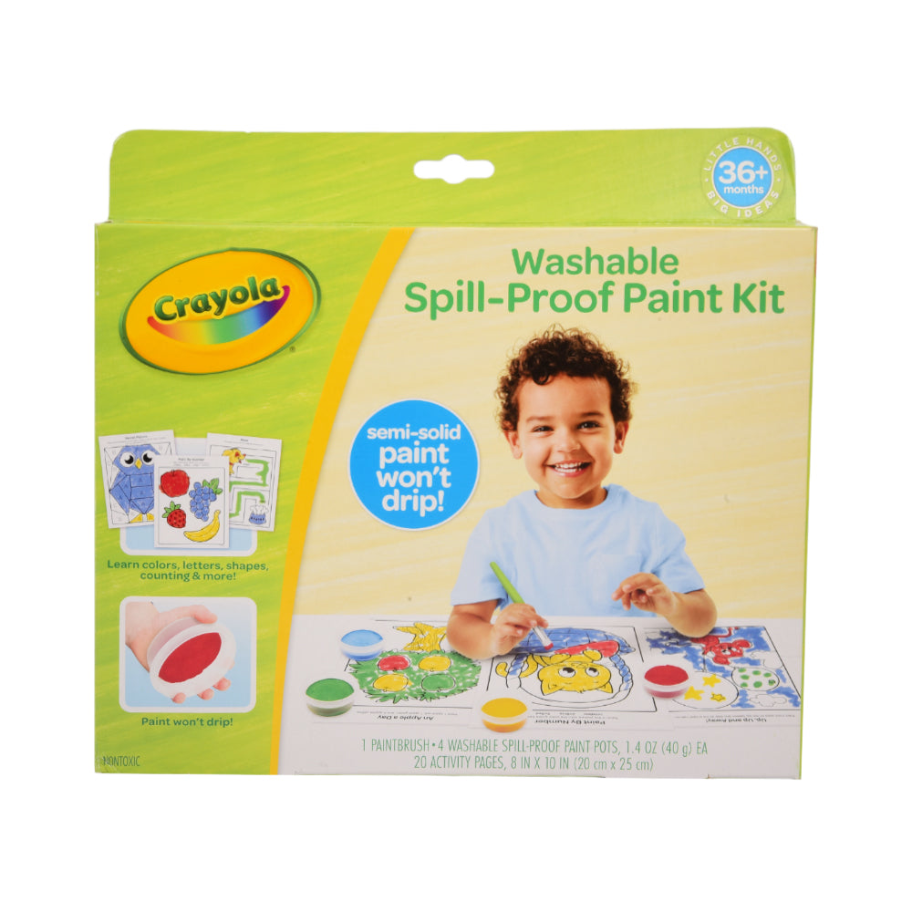 811495 CRY WASHABLE PAINT KIT