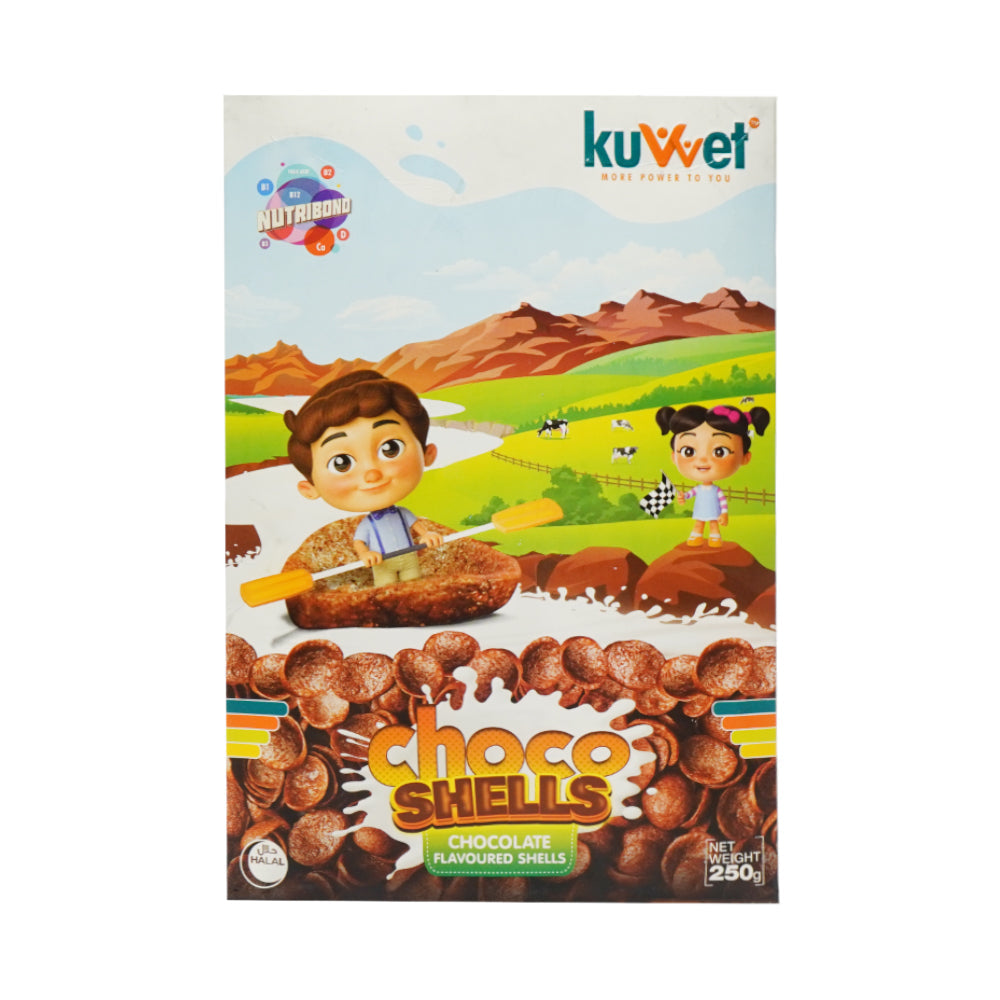 KUVVET CHOCO SHELLS CHOCOLATE 250GM