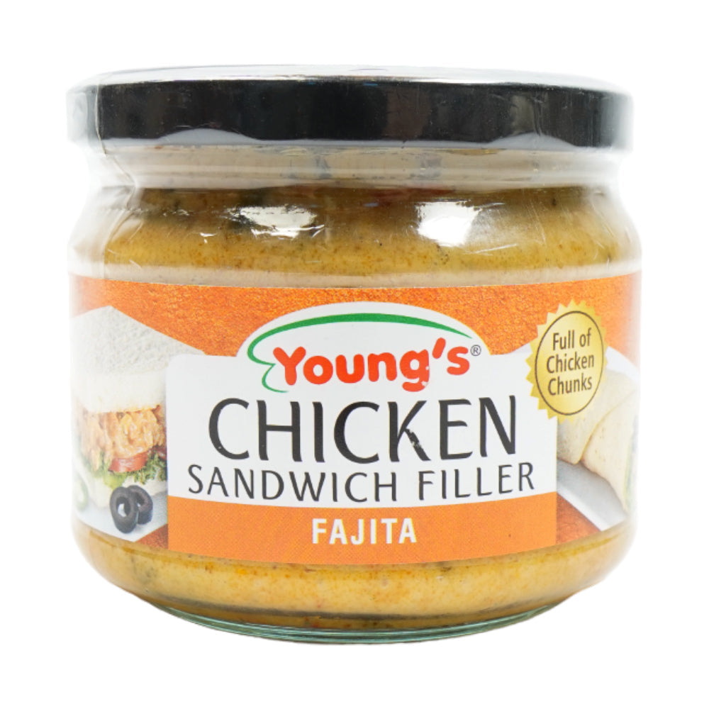 YOUNGS CHICKEN SANDWICH FILLER FAJITA SPREAD 275 GM