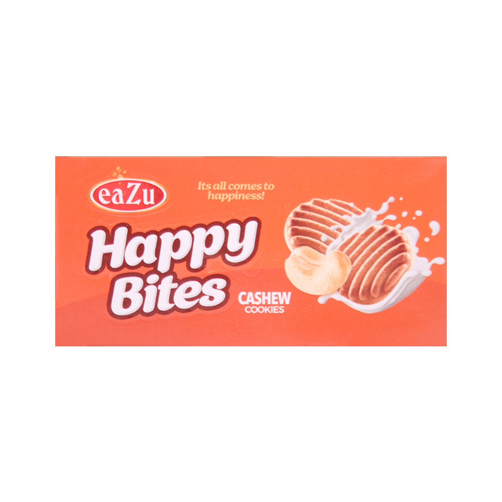 EAZU HAPPY BITES CASHEW COOKIES 90 GM