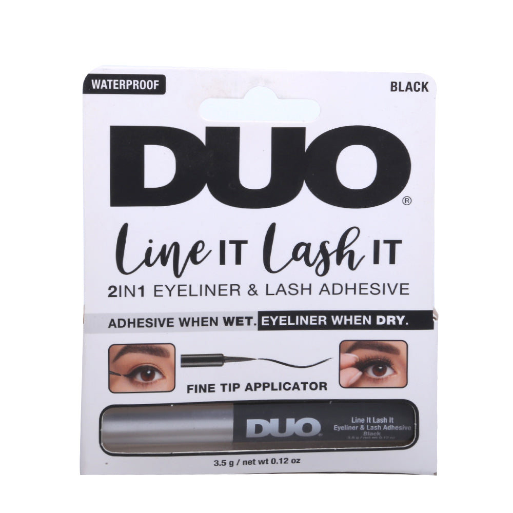 DUO GLUO LINE IT LASH IT 2IN1 EYE LINER & LASH ADHESIVE 3.5G