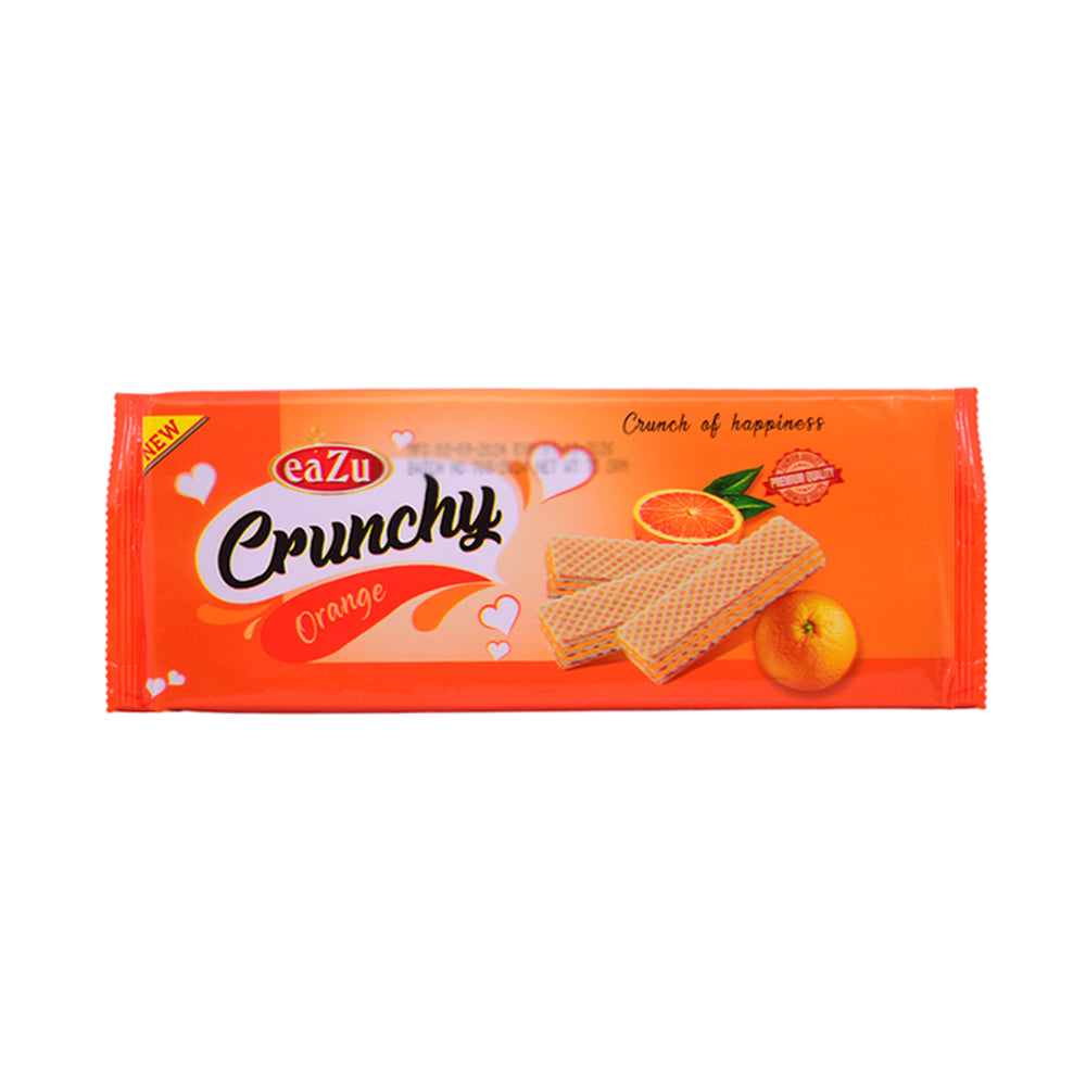 EAZU CRUNCHY WAFER (ORANGE) 75 GM