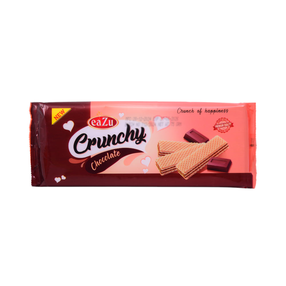 EAZU CRUNCHY WAFER (CHOCOLATE) 75 GM