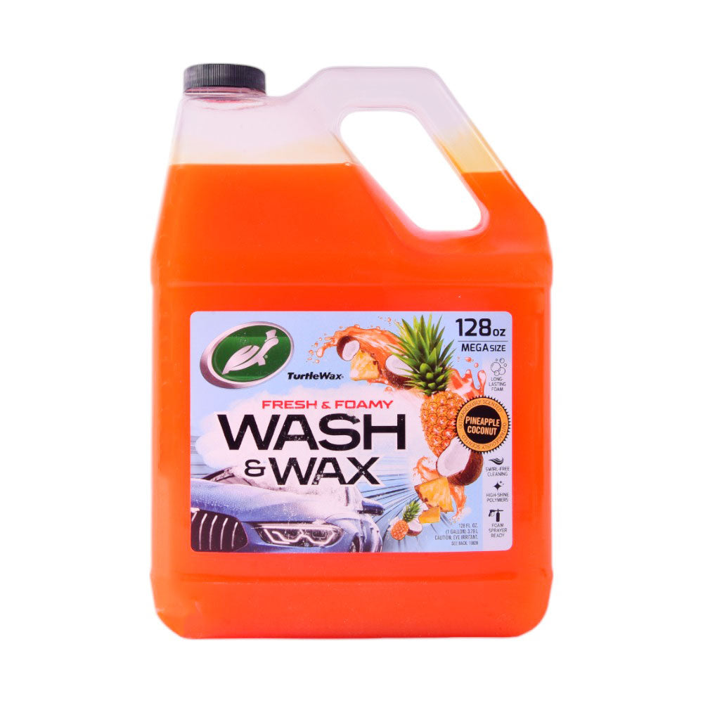 TURTLE WAX CAR WASH & WAX PINEAPPLE COCONUT 3.79 LTR