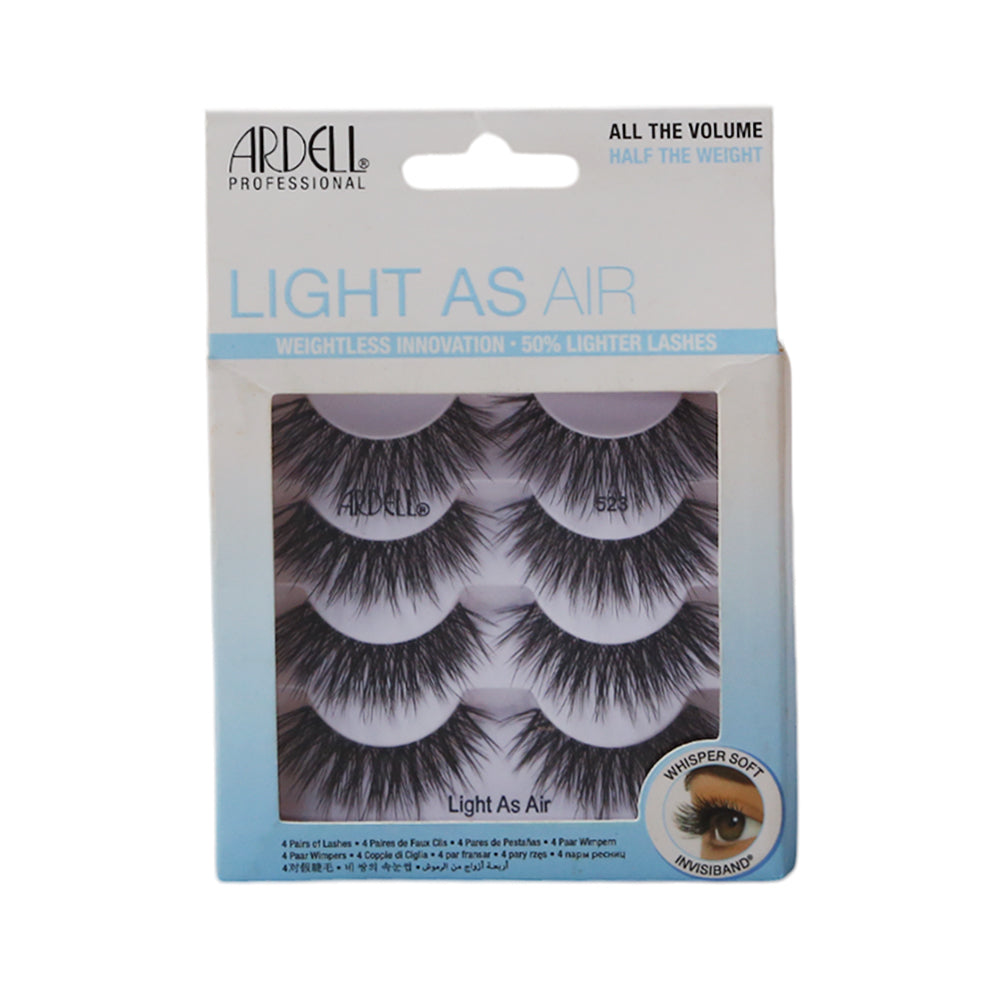 ARDELL 3D LIGHT AS AIR EYELASHES 4 PAIRS 523